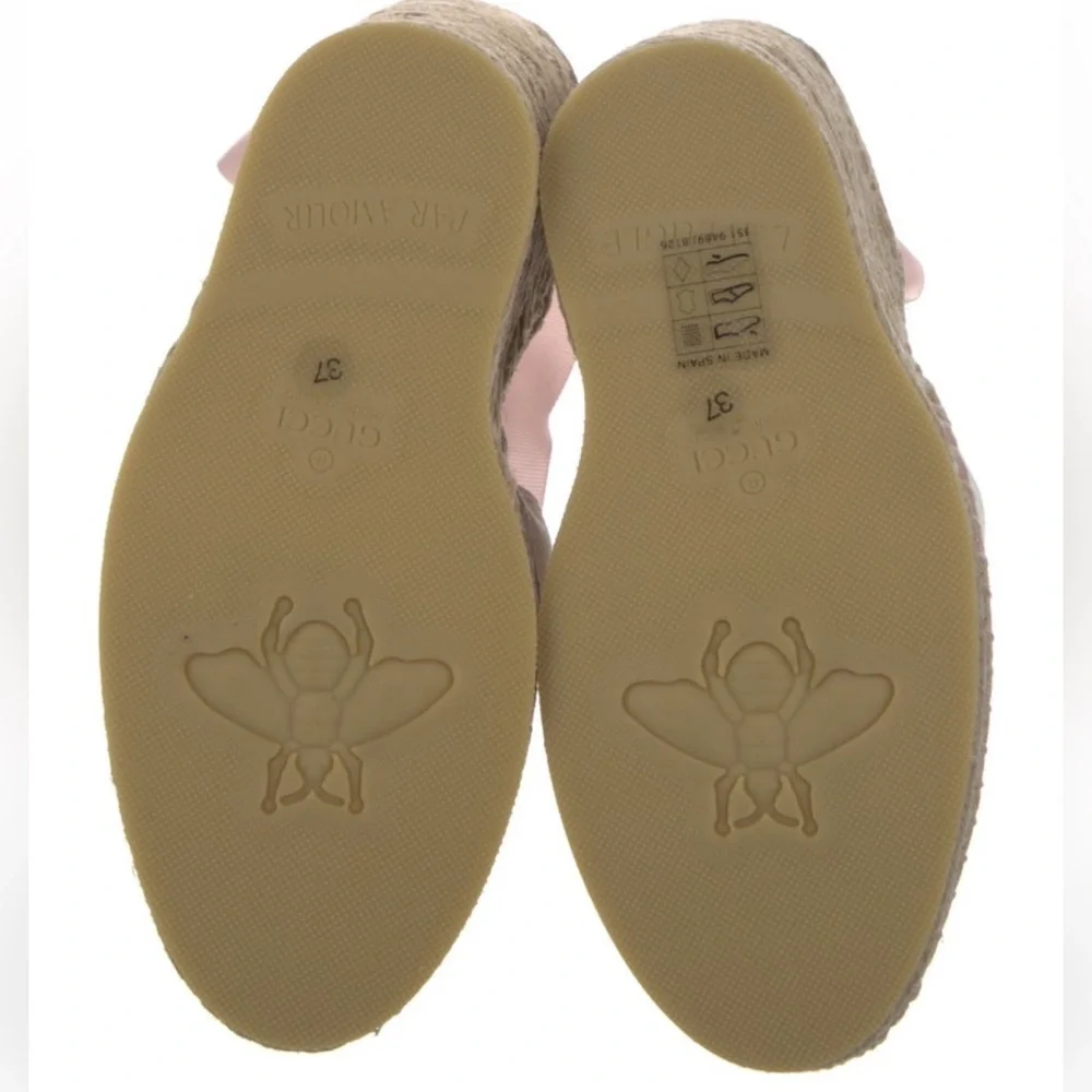 Gucci Canvas Wedges - Picture 5 of 5